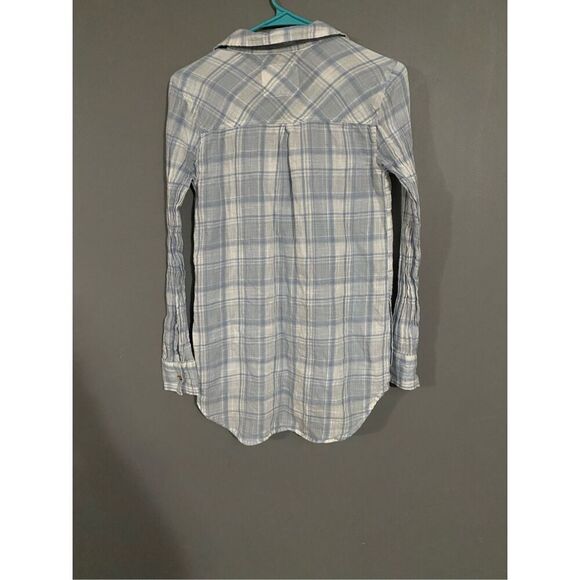 Girl Krazy Long Sleeve Button Up Top Size XSmall - Picture 2 of 4